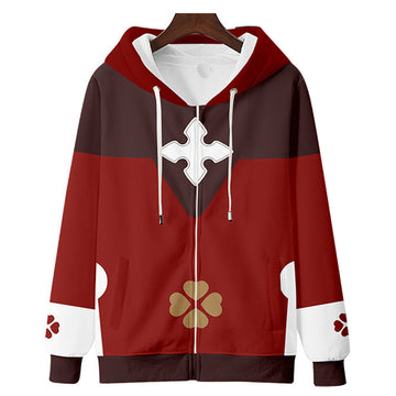 Juego Genshin Impact Sudadera Cosplay Halloween Carnaval 3D Impreso